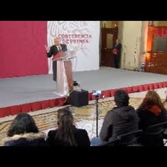 Conferencia de prensa de AMLO, 4 de enero