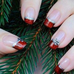 Uñas Navideñas